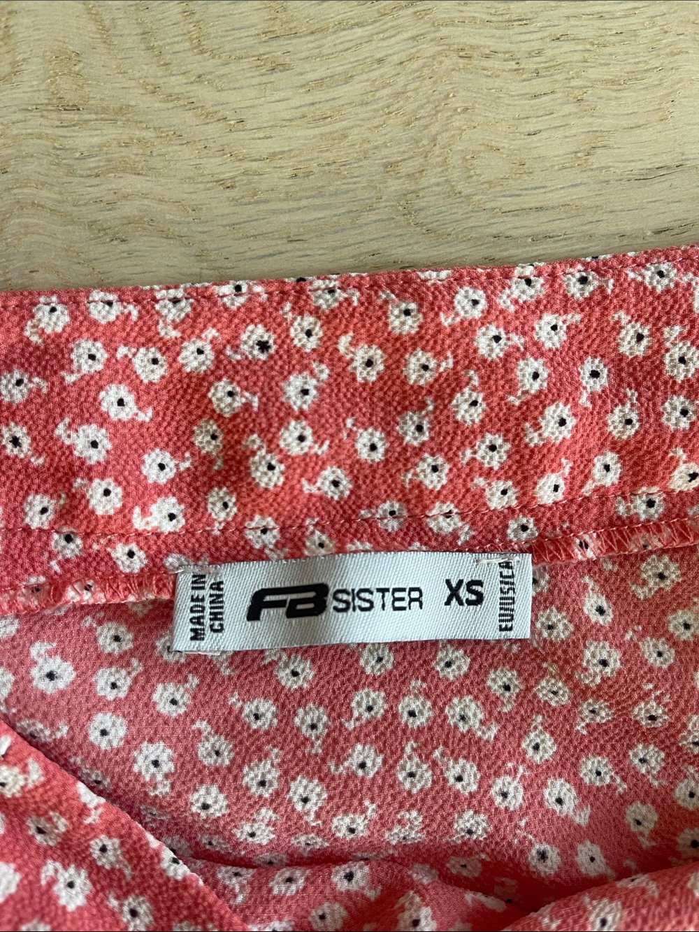 Floral Ruffle Wrap Skirt - Pink - Picture 2 of 3